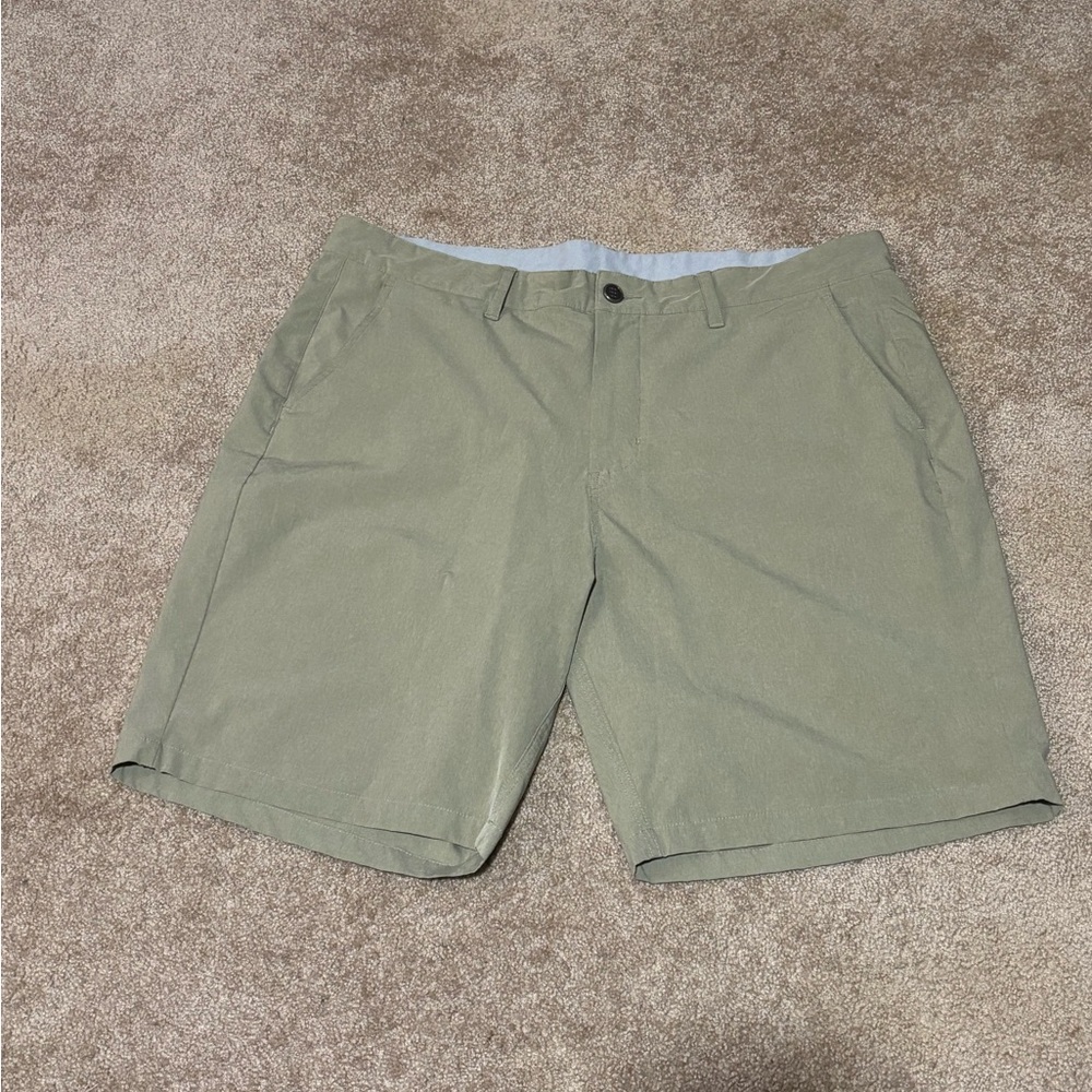 Men's Khakis Casual Free Fly Shorts Size 38